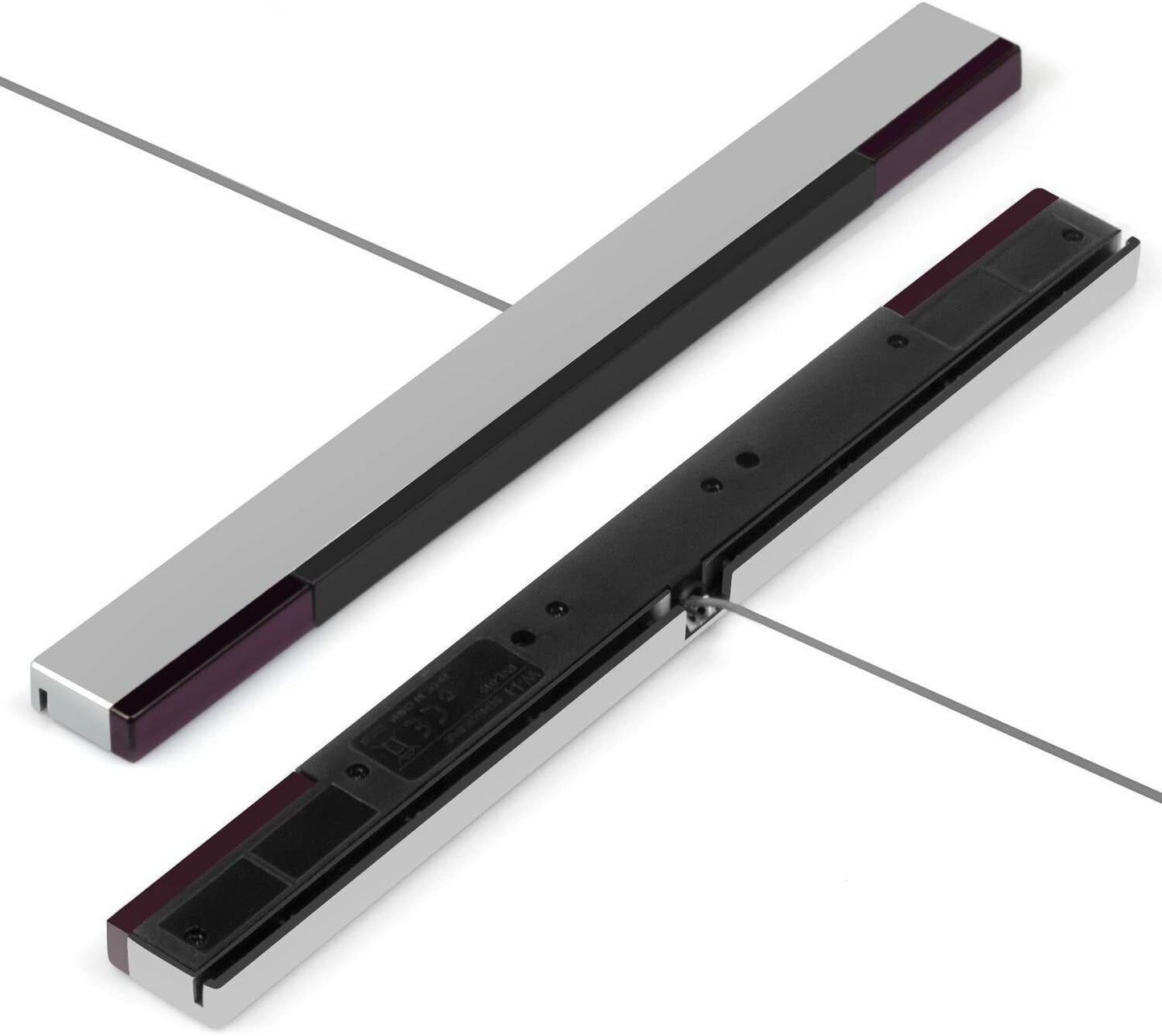 Genuine Nintendo Wii/Wii U Sensor Bar with Motion Cable – Silver (RVL-014)