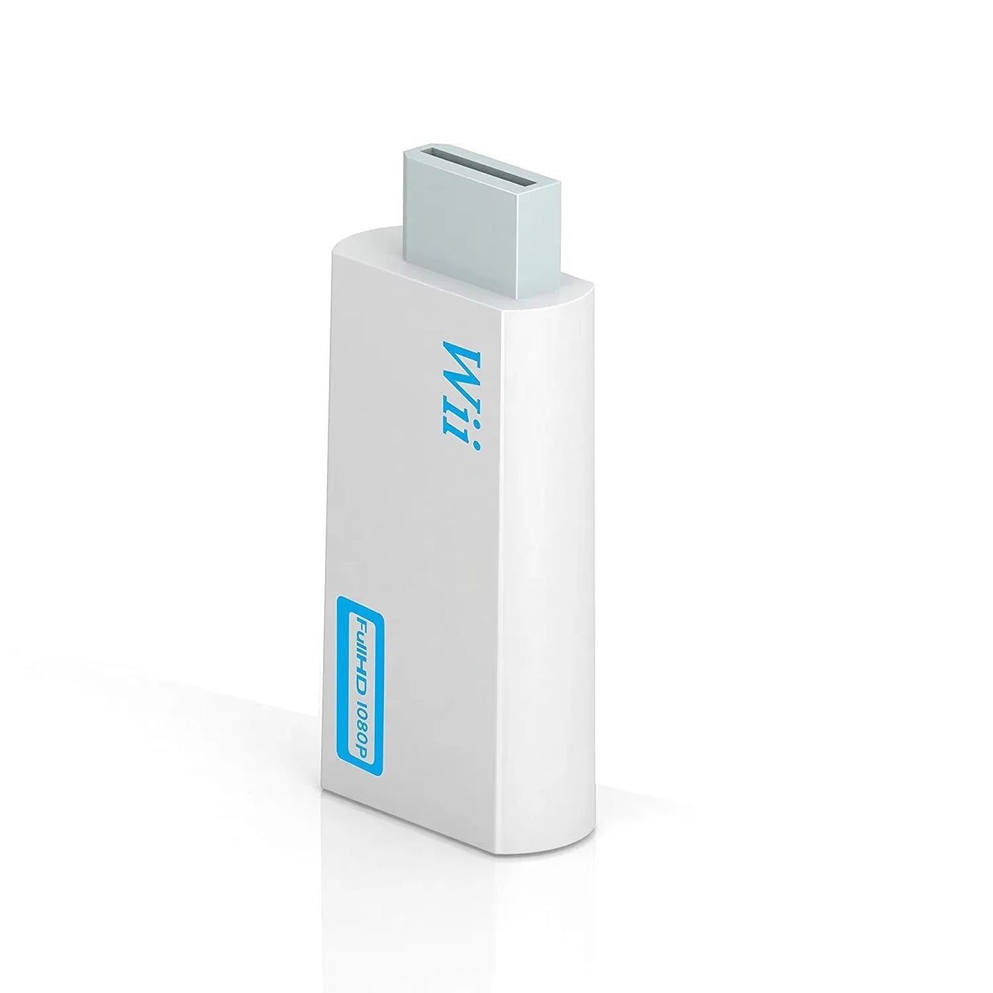 Adaptador de Wii a HDMI: convertidor Full HD 1080P, audio de 3,5 mm para televisores y monitores de alta definición