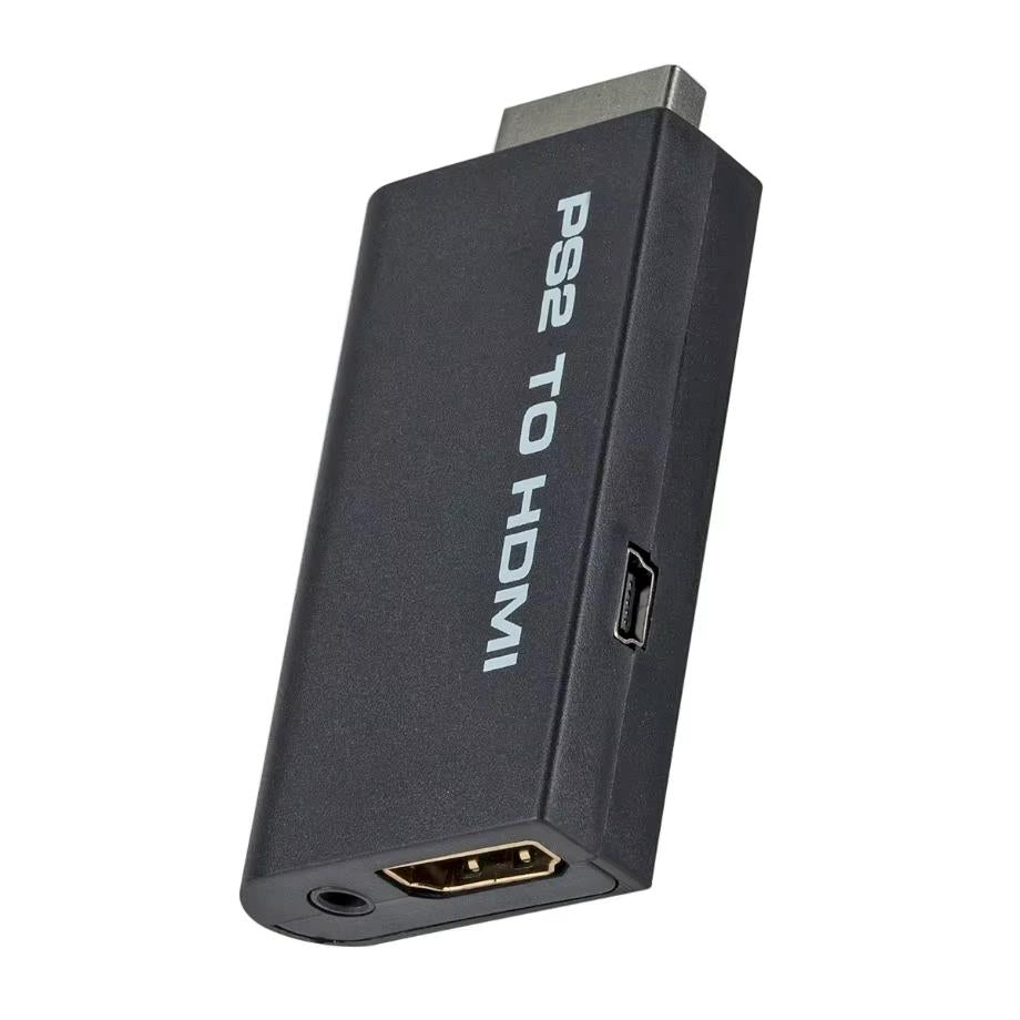 Convertidor de PS2 a HDMI: 480i/480p/576i, audio de 3,5 mm, alimentación por USB para televisores de alta definición