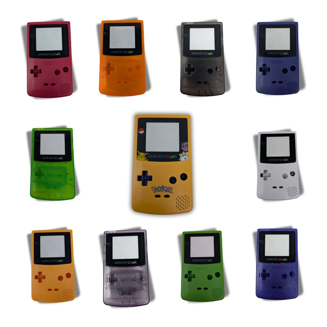 Game Boy Color Replacement Shell Housing Atomic & Solid Colours