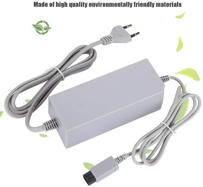 ⚡️ Nintendo Wii EU Plug Power Adapter – 2M Cable, AC 100-245V RVL-002 ⚡️