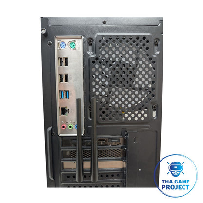Custom Gaming PC — Intel Xeon E5-2680 v4 | RX 6600 XT | 32 GB DDR4 | 500 GB NVMe + 3 TB HDD | Windows 11 Pro | RGB Case